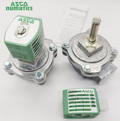 Ciężki SCG353G043 ASCO Wyrzutnik elektryczny pulsowy szerokie ciśnienie 0,35-8,5 bar 3/4 "Ciała aluminiowe