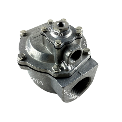 G353A048 Zintegrowany pilotowy zawór impulsowy, zawór elektromagnetyczny kątowy 1,5 cala, seria ASCO 353, Korpus aluminiowy do czyszczenia worka na kurz