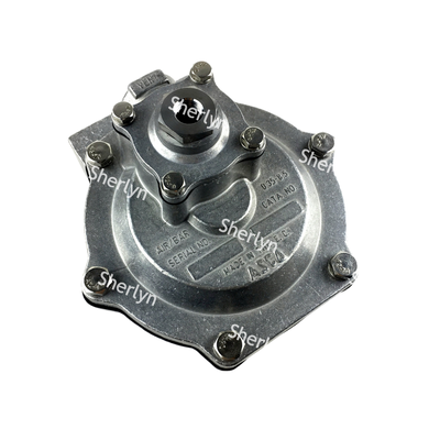G353A048 Zintegrowany pilotowy zawór impulsowy, zawór elektromagnetyczny kątowy 1,5 cala, seria ASCO 353, Korpus aluminiowy do czyszczenia worka na kurz