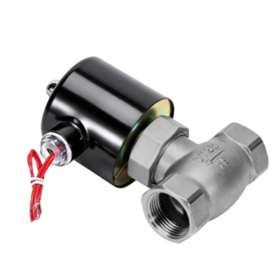 2L-10 Zakres ciśnienia od 0,1 do 1,5 MPa Pneumatyczny zawór magnetyczny z materiałem uszczelniającym z PTFE i zakres temperatur od -20°C do 185°C