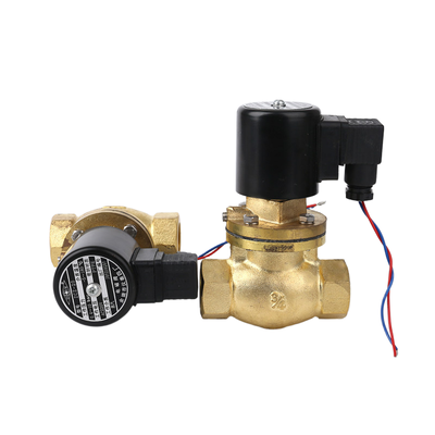 Piston Pilot Operated Pneumatic Solenoid Valve Brass Body Port Rozmiar 1/2 "Do 2" Zaprojektowany do sterowania powietrzem w automatyce