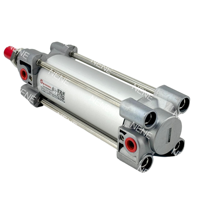 Siłownik ISO dwustronnego działania G1/2 RA/802100/M/50 firmy Norgren Otwór 100 mm Adaptacyjna amortyzacja dla linii montażowych