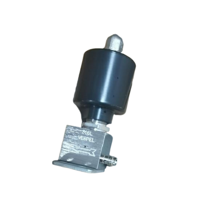 Pneumatyczny zawór elektromagnetyczny o średnicy 1/2 cala, sterowany pilotem, tłokowy 8.7BAS080B04 2/2 normalnie zamknięty, średnica otworu 8 mm