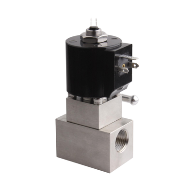 Pneumatyczny zawór elektromagnetyczny o średnicy 1/2 cala, sterowany pilotem, tłokowy 8.7BAS080B04 2/2 normalnie zamknięty, średnica otworu 8 mm