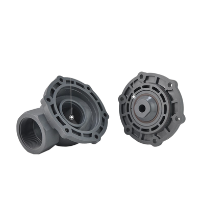 CPVC Material Body Port Rozmiar 1'' FF1C25B25 Wodny zawór FKM Materiał uszczelnienia Otwór Rozmiar 25mm 2/2 Way NC