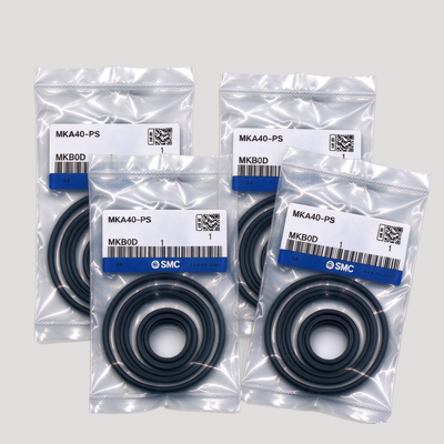 SMC MKB/MKA16-PS Rotary Clamp Cylinder Seal Repair Kit For 16mm Bore MK Series Rotating Clamping Cylinder NBR Seals For Pneumatic Fixture Maintenance