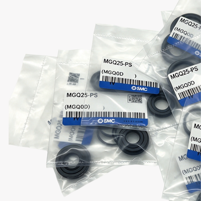 Zestaw naprawczy uszczelnień do kompaktowego cylindra prowadzącego SMC MGQ16-PS NBR uszczelnienia tłoczyska do cylindra pneumatycznego dwustronnego działania MGQ16 o średnicy 16mm przegląd konserwacja