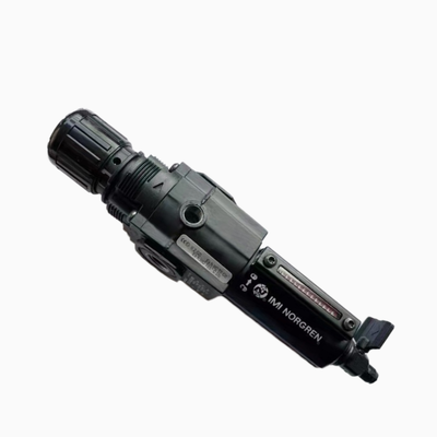 Filtr powietrza NORGREN F17‑600‑M3HG F17‑800‑M3HG Seria F17 z metalowym wziernikiem i ręcznym spustem, element 40μm do ciężkich obwodów pneumatycznych