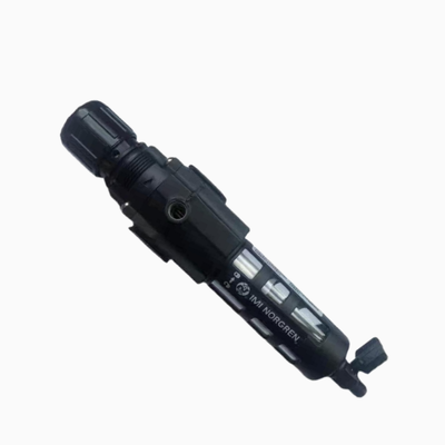 Filtr powietrza NORGREN F17‑600‑M3HG F17‑800‑M3HG Seria F17 z metalowym wziernikiem i ręcznym spustem, element 40μm do ciężkich obwodów pneumatycznych