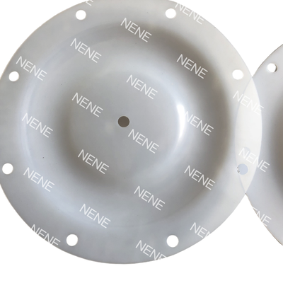 125 mm średnica zewnętrzna bez otworu Biały małe rozmiary Pompa zapasowa prześcieradła QBY3-15 QBY3-20 Komponent prześcieradła z działaniem powietrza