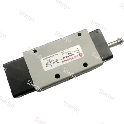 Przemysłowy pneumatyczny zawór elektromagnetyczny pilotowy 5/2-drożny V63D513A-A213J, NORGREN V63 zawór elektromagnetyczny jednostronnego działania ze sprężyną powrotną