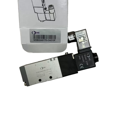 Zawór elektromagnetyczny VCB22A517D-CA213F NORGREN G1/8 Gwint 24VDC 5/2 Jednostronny Elektrozawór Powrót Sprężynowy Pneumatyczny Zawór Sterujący Kierunkiem Oryginalny IMI Norgren