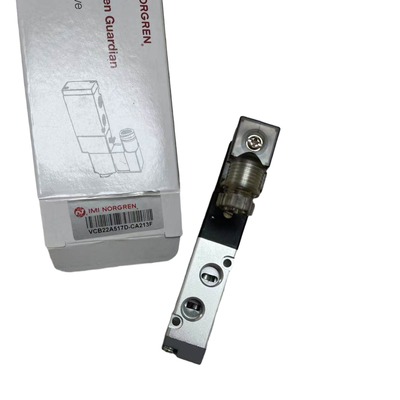 Zawór elektromagnetyczny VCB22A517D-CA213F NORGREN G1/8 Gwint 24VDC 5/2 Jednostronny Elektrozawór Powrót Sprężynowy Pneumatyczny Zawór Sterujący Kierunkiem Oryginalny IMI Norgren