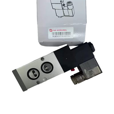 NAMUR Montowany zawór magnetyczny IMI NORGREN VCB22C517A-AE219J G1/4 AC220V 5/2 Jednorazowy zawór pneumatyczny sterowania kierunkowego dla siłownika