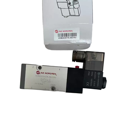 NAMUR Montowany zawór magnetyczny IMI NORGREN VCB22C517A-AE219J G1/4 AC220V 5/2 Jednorazowy zawór pneumatyczny sterowania kierunkowego dla siłownika