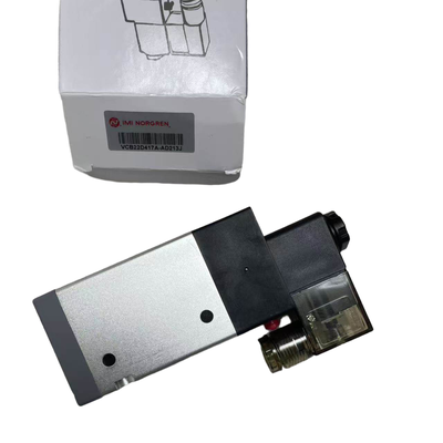 Duży zawór próżniowy IMI Norgren VCB22D417A-AD213J G1/2 24VDC 3/2 NC jednosolenoiodowy zawór kierunkowy do systemów próżniowych o dużym przepływie