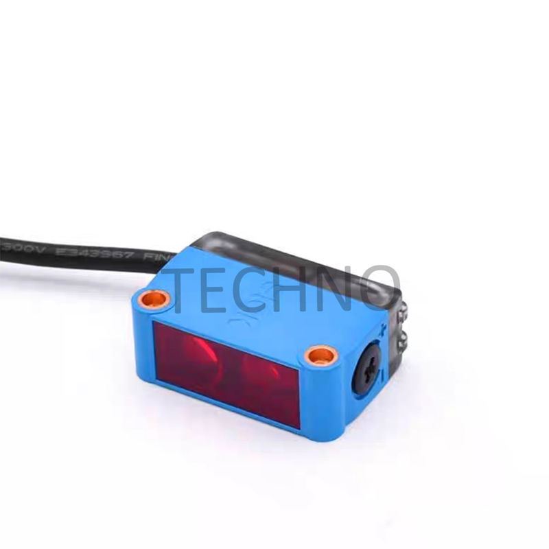 W4-3 Senzor fotoelektryczny szklany, czujnik laserowy z LED PinPoint