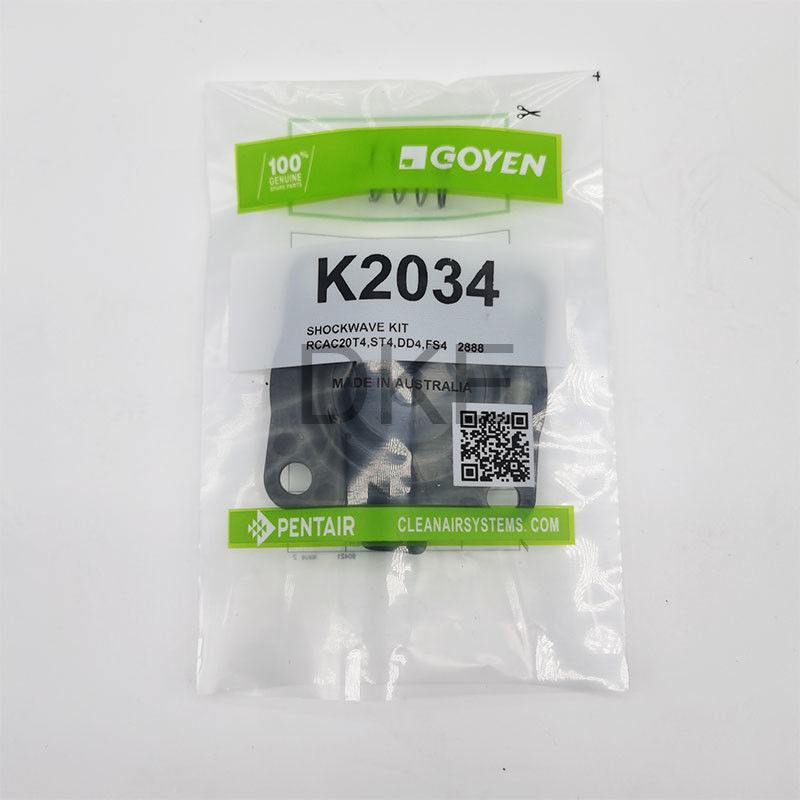 Goyen RCAC20 Zestawy do konserwacji błony otworu typu K2034,Serie T4, ST4, DD4, FS4 Tacy z nylonu
