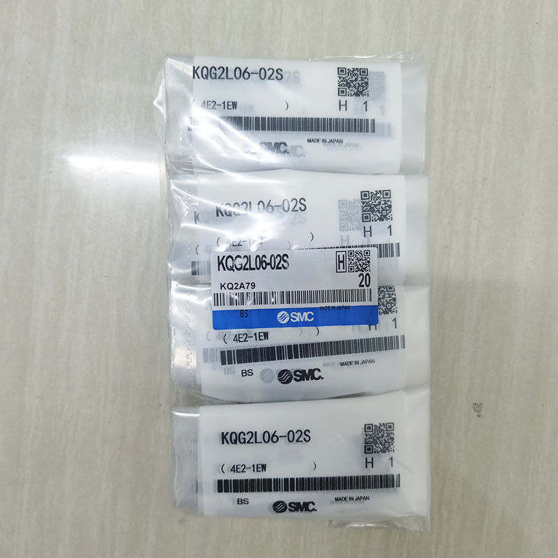 SMC KQG2L06-02S Wyposażenie męskiego łokcia do rurki 6 mm, 1/8R PORT