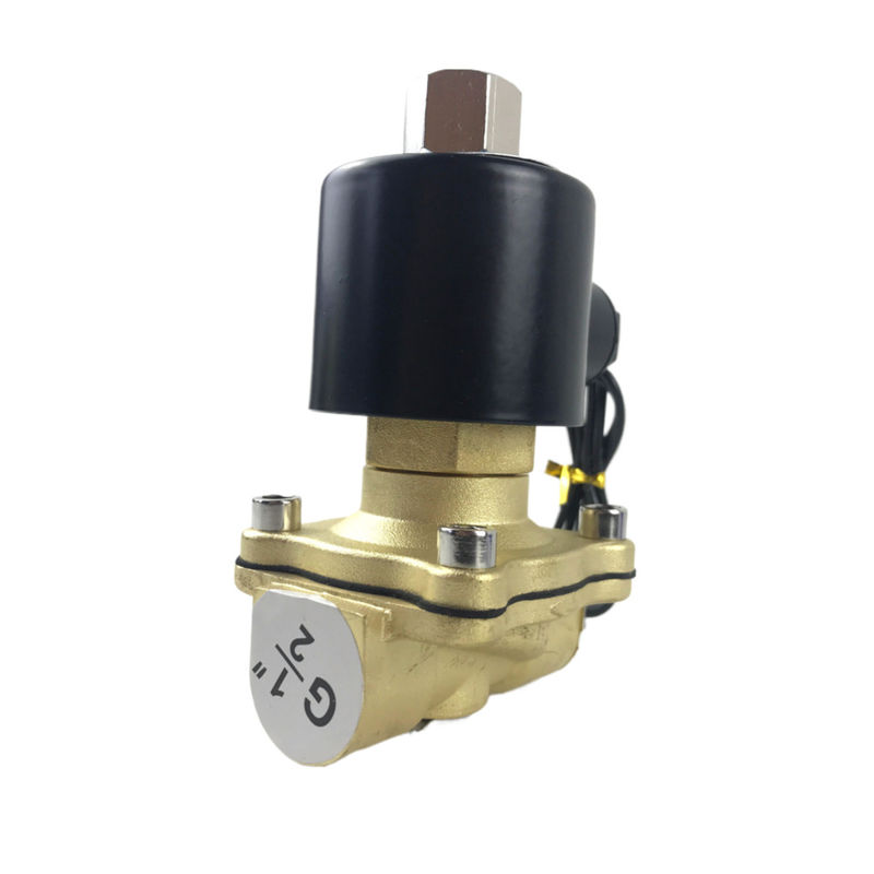 3/4 cali 2W200-20 NPT Woda Powietrze mosiądz Solenoid Valve NC 2 Way