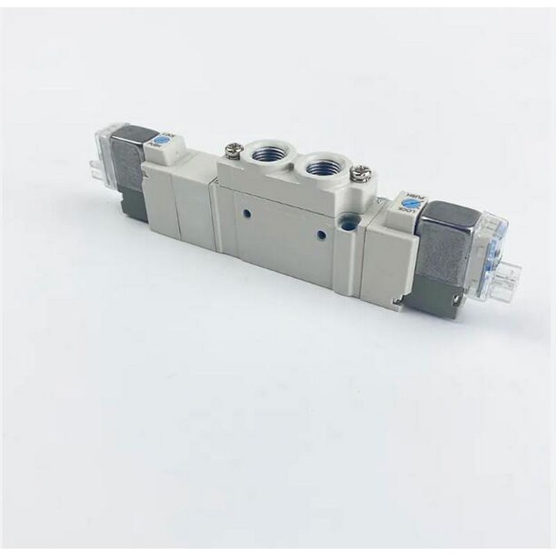 SMC SY5320-6LZD-C8 DC12V zawór magnetyczny jedno-dotknięcia 3 pozycji zamknięty środkowy wielkość portu ø8