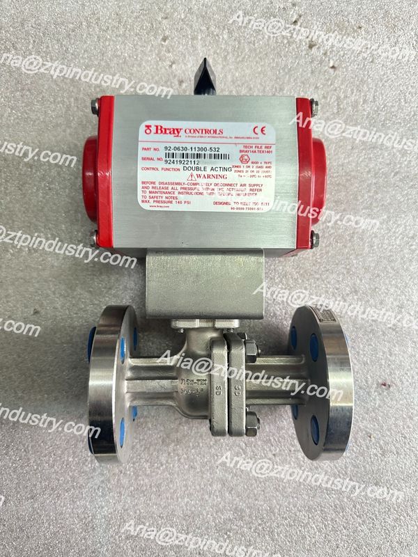 Bray 920630-11300532 S92/63 Aktuator powietrza 14mm Podwójne działanie 92-0630-11300-532