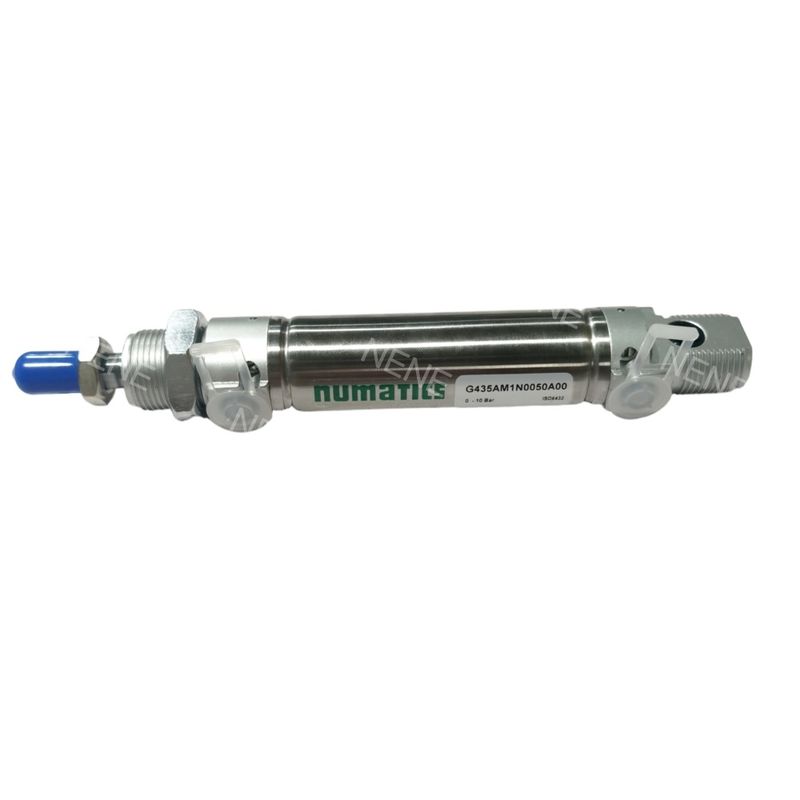 NUMATICS G435AGSN0010A00 ASCO Cylindry okrągłe dwustronnego działania M5 o średnicy 8mm i skoku 10mm, seria ISO6432 G435