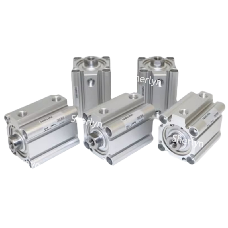 Kompaktowy siłownik serii SMC CQ2 CQ2A12-40D, standardowy typ, dwustronnego działania, z pojedynczym tłoczyskiem