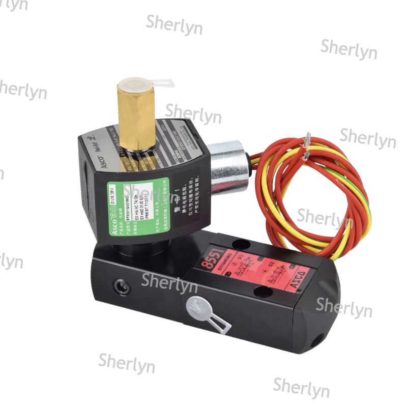 Zawór elektromagnetyczny przeciwwybuchowy ASCO EF551G401MO z pojedynczą cewką, 2/2-drożny, kaliber 1/4 cala