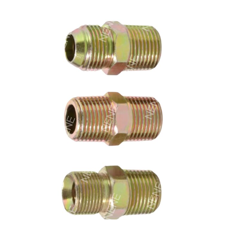 1 1/2 cala ocynkowane złączki do rur pneumatycznych ze stali węglowej z gwintem BSP, standardowe, odpowiednie medium: olej smarujący, trwałe rozwiązania połączeniowe