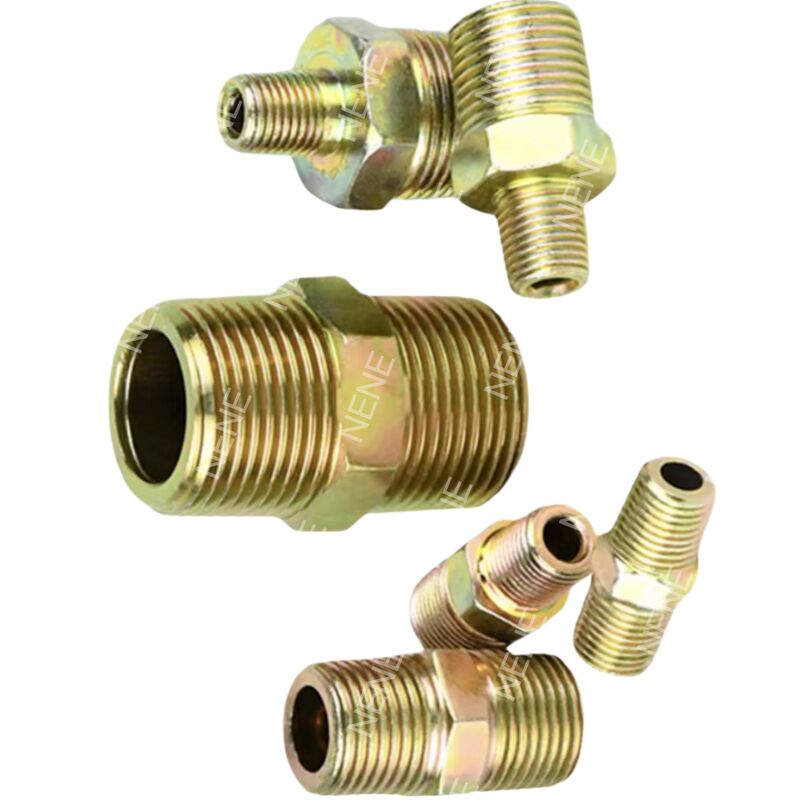 Złączka rurowa z płaskim otworem 2" złącze przemysłowe do rur, adapter do układu hydraulicznego
