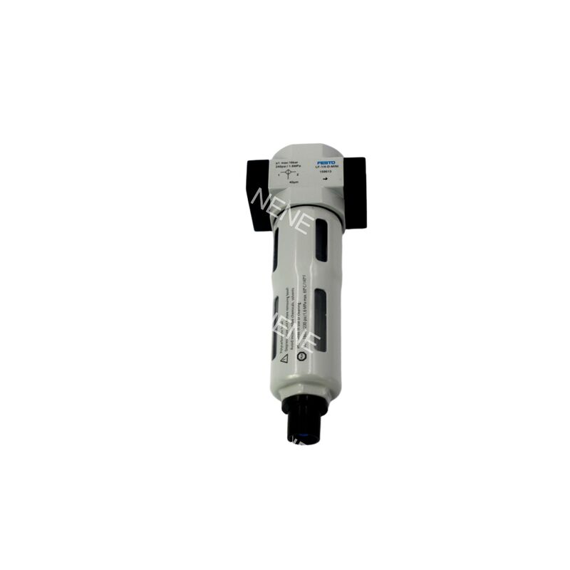 Filtr pneumatyczny Festo LF-1/8-D-MINI-A 159616 0,5-12 bar G1/8 stop cynku 40 mikronów w pełni automatyczny spust do jednostki FRL rozmiar mini