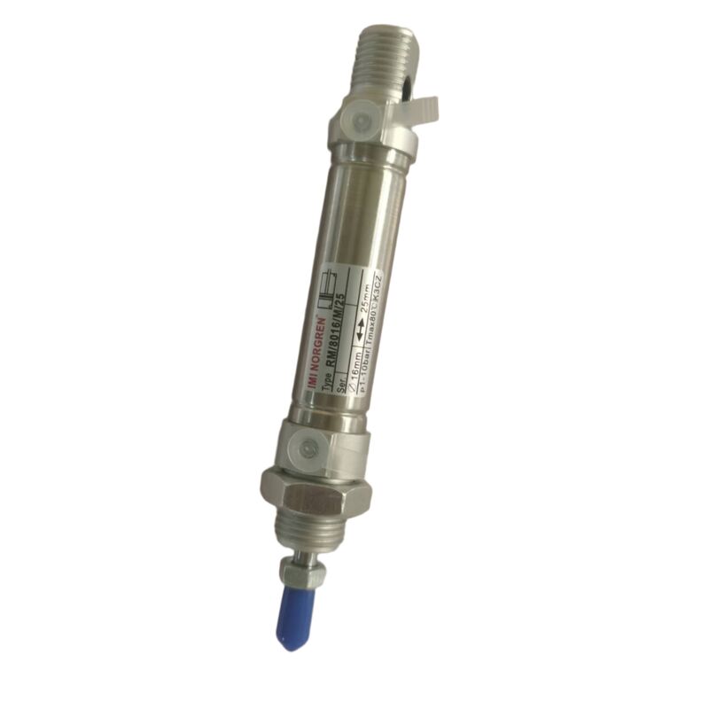 Dwukrotnie działający cylinder powietrza 10 mm Węgiel 50 mm Uderzenie NORGREN RM/8010/M/50