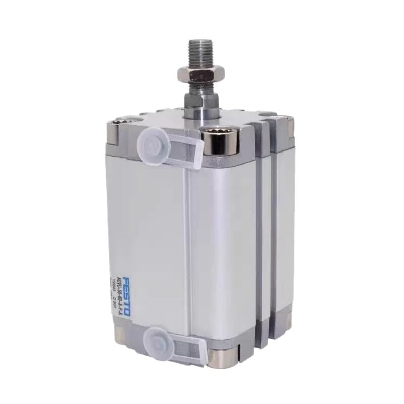 ADVU-16-10-A-P-A 156594 Tłoczysko z gwintem zewnętrznym Kompaktowy cylinder pneumatyczny