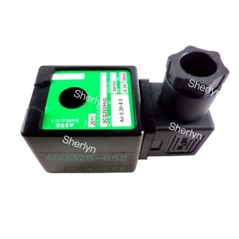 Integral Pilot Solenoid Valve ASCO 3/4'' Inch SCG353A043 Szybko reagujący przewód przemysłowy czyszczenie pyłu