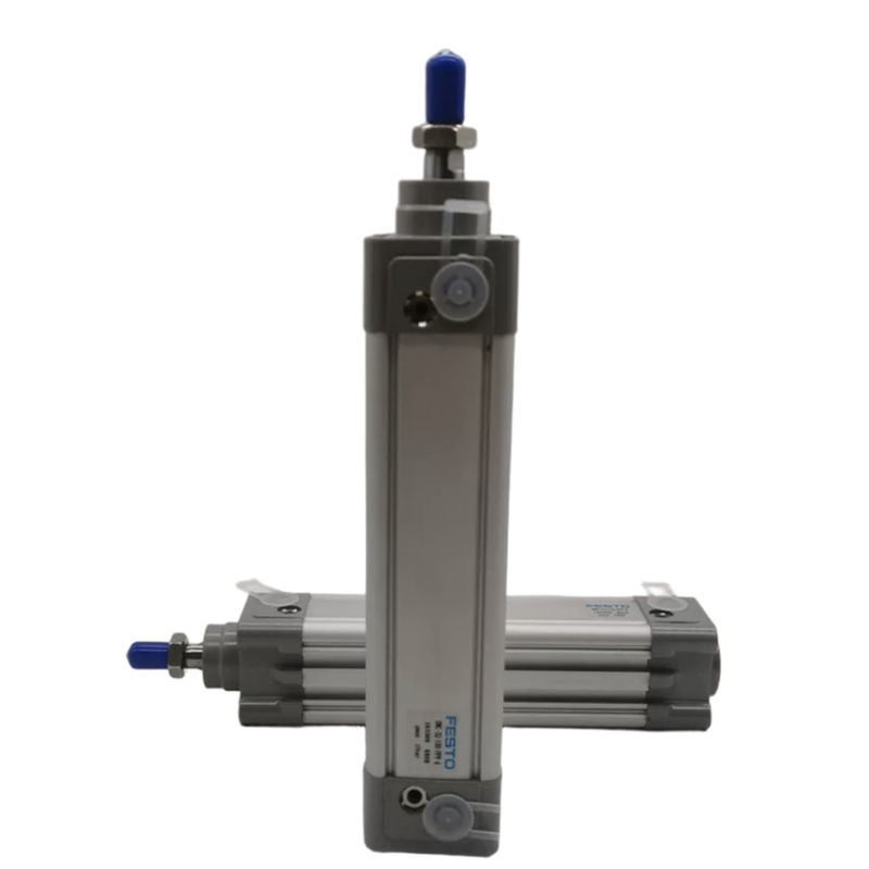 M10x1.25 Zewnętrzny przewód Pneumatyczny Aktuator Liniowy DNC32-125-PPV-A 163310 ISO15552 Aluminiowy Profil Barrel Standardowy Cylinder