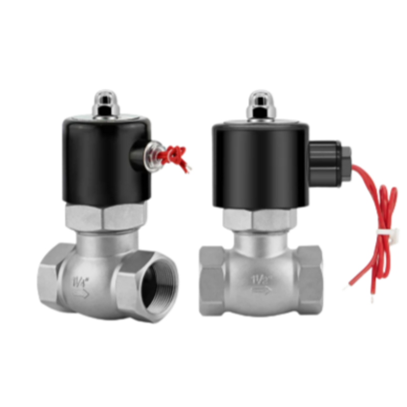 2L-10 Zakres ciśnienia od 0,1 do 1,5 MPa Pneumatyczny zawór magnetyczny z materiałem uszczelniającym z PTFE i zakres temperatur od -20°C do 185°C