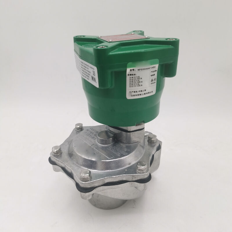 ASCO NFG353A044.24/DC - G1, Otwór rozmiar 27 mm, z nawiasem, aluminium, ATEX, pieczęć NBR, seria 353 - ASCO Pulse Valve Dust Collector Explosion proof
