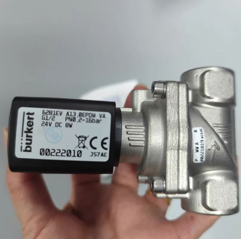 '00322529 '00322530 '00322531 Burkert zawór magnetyczny typ 6281 G1/4 2/2 zamknięty normalnie