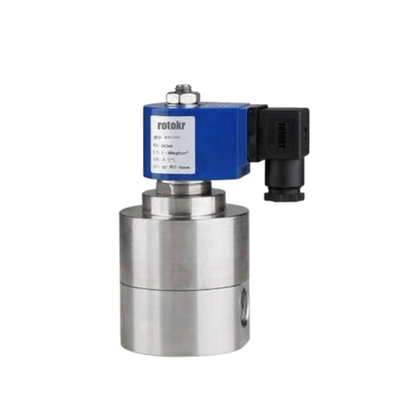 Wielkość przycisku 3/4 "Pneumatyczny zawór magnetyczny 60 bar Otwór wielkości 2 drogi Normalnie zamknięte 20 mm ciało ze stali nierdzewnej H3S20B06