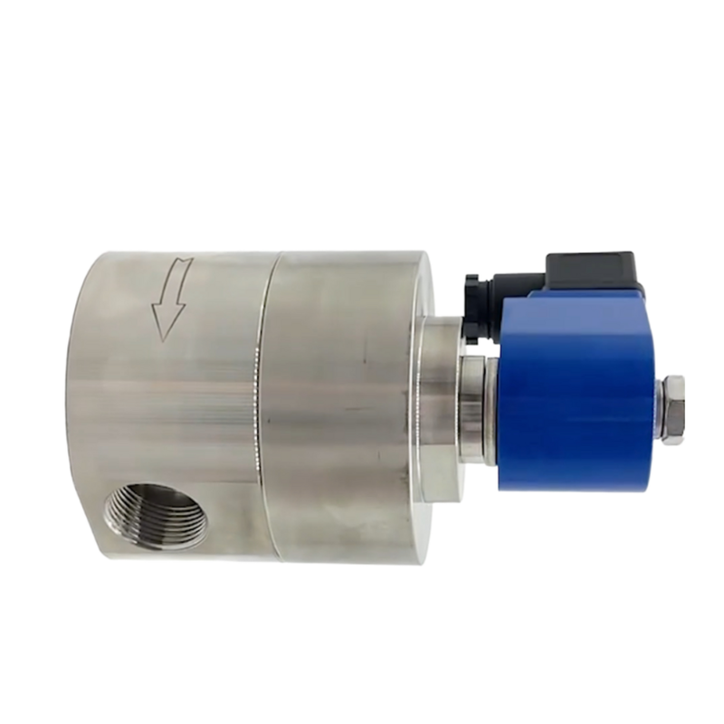 H3S10B02 1/4" Rozmiar przycisku Wtykacz oleju lekkiego 2-drogowy Normalnie zamknięty 10 mm Otwór Rozmiar korpus ze stali nierdzewnej