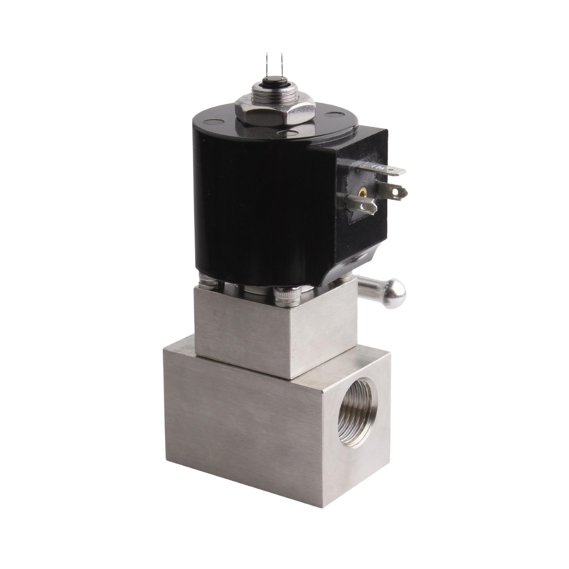 8.7BAS080B01 2/2 Way Pneumatic Solenoid Valve Featuring Stainless Steel 304 Body Material and 1/8'' Port Size