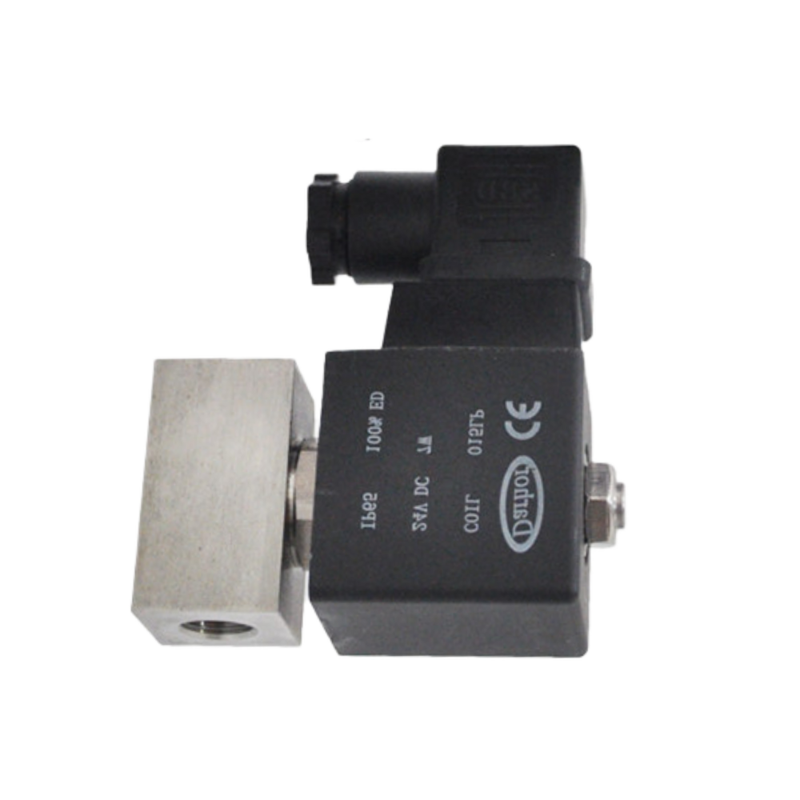 Materiał nadwozia ze stali nierdzewnej 304 1/4 3/8 Rozmiar przycisku 2 mm Rozmiar otworu 2 Way NC SH-020ES Zawór wodny 12VDC