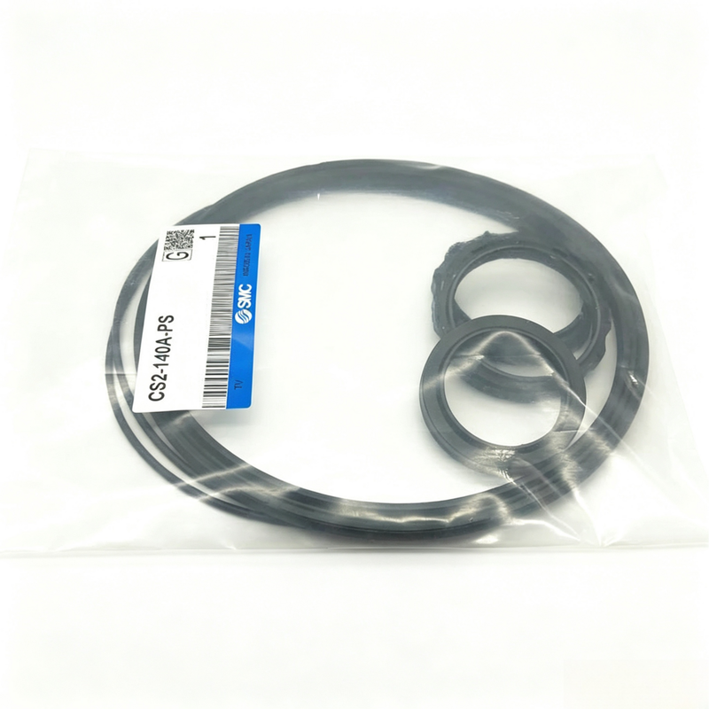 Compatible SMC Cylinder Overhaul Kit CS1‑250A‑PS / CS2‑250A‑PS Full Wiper And Sealing Spare Parts For High Load Factory Pneumatic Cylinder Replacement Work