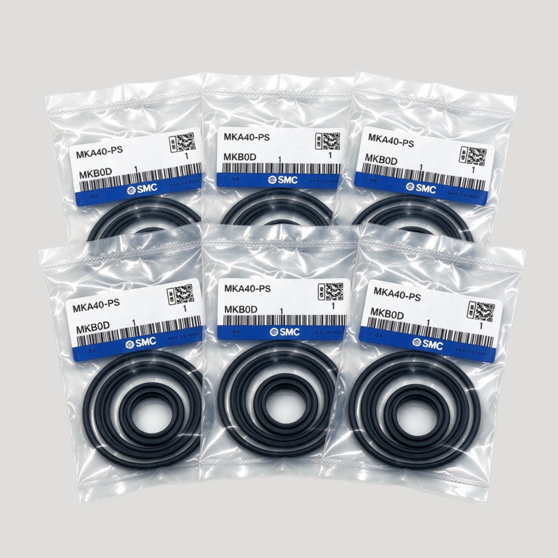 MKB/MKA20-PS Service Seal Kit Compatible With SMC MK 20 Bore Rotary Swing Clamp Air Cylinder Full O Rings And Piston Seals For Automation Jig Maintenance