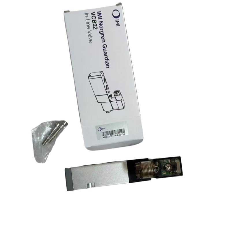 Zawór elektromagnetyczny NAMUR 24VDC IMI Norgren VCB22C517A-AE213J G1/4 5/2 Jednostronnego działania do siłownika obrotowego IMI Norgren Zawór kierunkowy pneumatyczny
