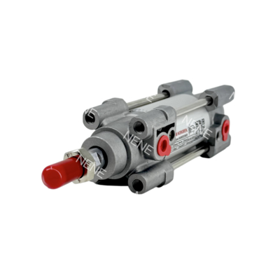 RA/802032/M/75 Cylinder pneumatyczny tłokowy ISOLine z prętami wiążącymi, dwustronnego działania, średnica 32mm, skok 75mm
