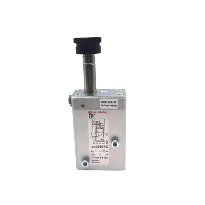 Zawór elektromagnetyczny NORGREN 8020747 Przemysłowy pneumatyczny zawór sterujący kierunkowy G1/4 Zawór elektromagnetyczny z zasuwą z ręcznym sterowaniem