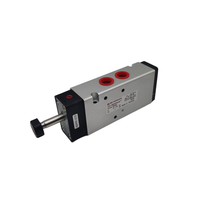Zawór elektromagnetyczny sterowany pilotem Norgren V62C417A‑A313J 3/2-drogowy, normalnie zamknięty, G3/8, z pojedynczą cewką i powrotem sprężynowym, zawór sterujący pneumatyczny