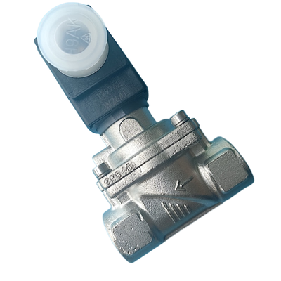 FKM Zamknięty 2 Pozycja 2 Way NC Servo Diaphragm Solenoid Valve Burkert 6281 Seria G1 1/2 Rozmiar przycisku Korrozja odporna na stali nierdzewnej Obudowa 40mm Otwór 00222004 00222005 00222006